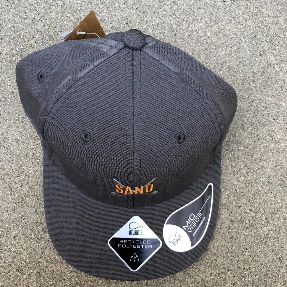 ATLANTIS HEADWEAR SAND Golf Hat Men's One Size Adjustable Cap Brand New - Picture 3 of 8